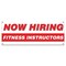 Signmission Now Hiring Fitness Instructors Banner Apply Inside Accepting Application Single Sided B-30243 - alternate 1